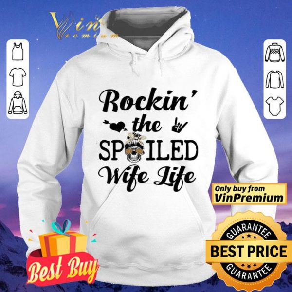 Skull Leopard Rockin The Spoiled Wife Life shirt