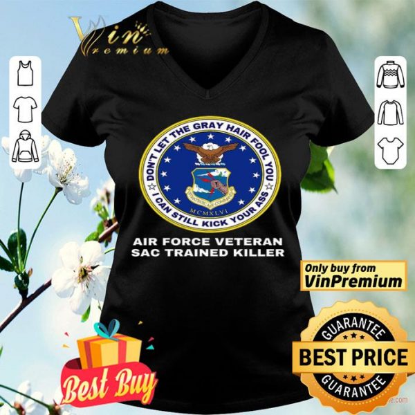 Don't Let The Gray Hair Fool You I Can Still Kick Your Ass Air Force Veteran shirt