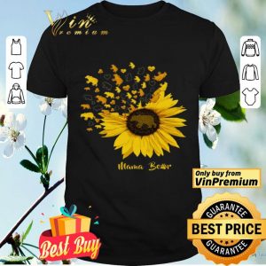 Bear Heart Sunflower Mama Bear shirt