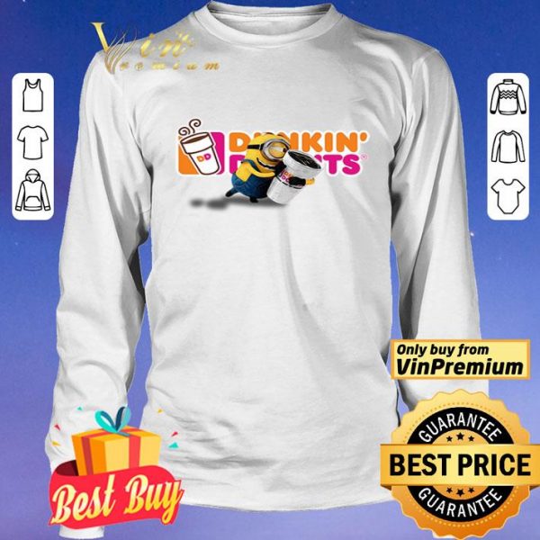 Minions hug Dunkin’ Donuts shirt