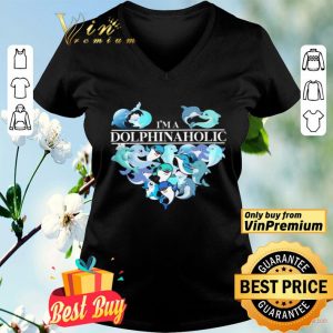 I'm A Dolphin Aholic Heart shirt