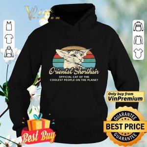 Oriental Shorthair official cat of the coolest people on the planet vintage shirt