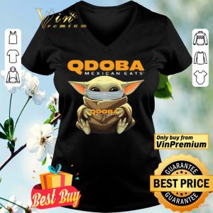 Baby Yoda Face Mask Qdoba Mexican Eats shirt