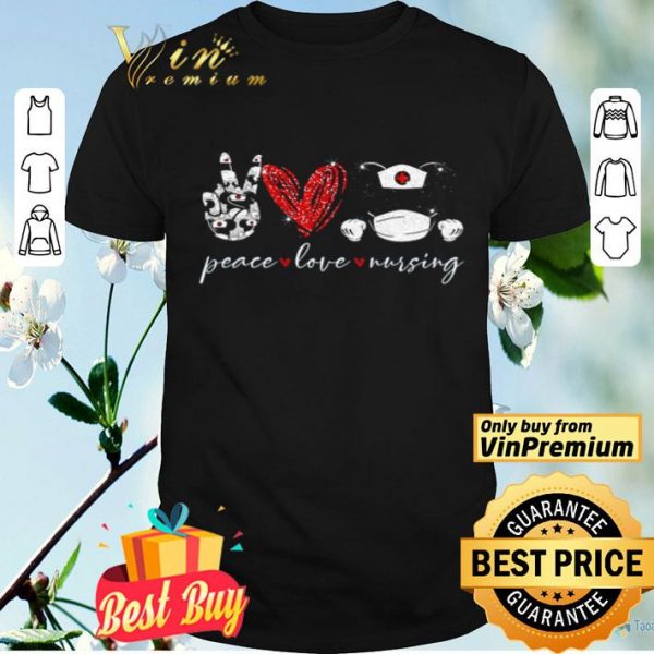 Peace love and nursing shirt