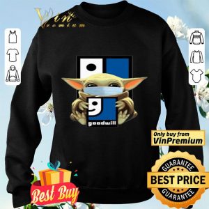 Baby Yoda Mask Hug Goodwill shirt
