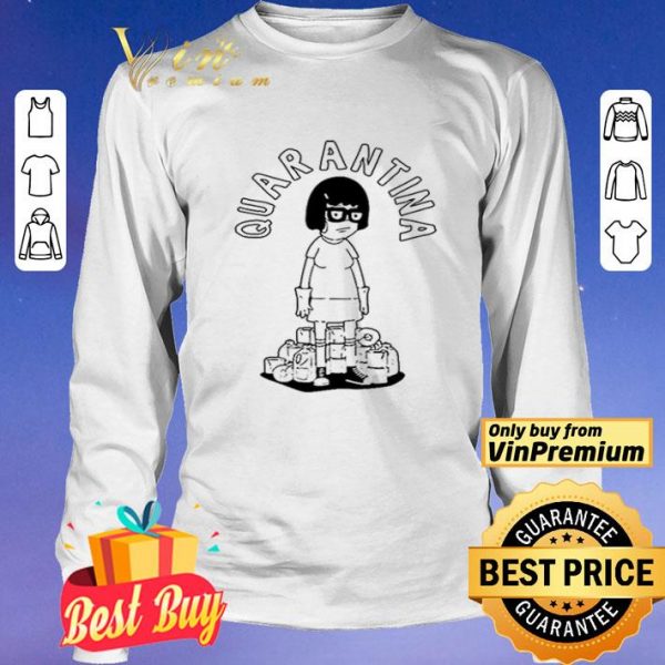 Quarantina Quarantine Bobs Fan Burgers Movie shirt