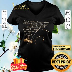 God Made A Horse From The Breath Of The Wind The Beauty The Earth And The Soul shirt