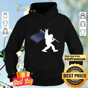 Bigfoot Rock And Roll Alaska Flag shirt