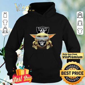 Baby Yoda Face Mask Las Vegas Raiders shirt