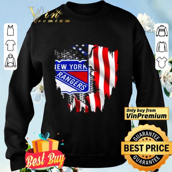 New York Rangers American flag independence day shirt