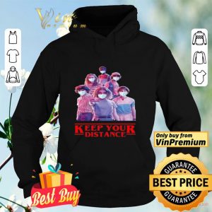 Strangerthings mask Keep Your Distance shirt