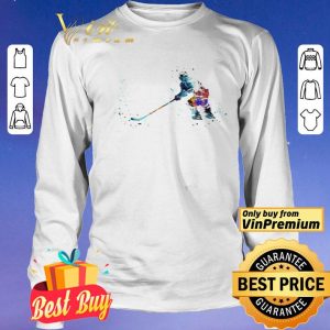 Hockey player watercolor Hockey player shirt