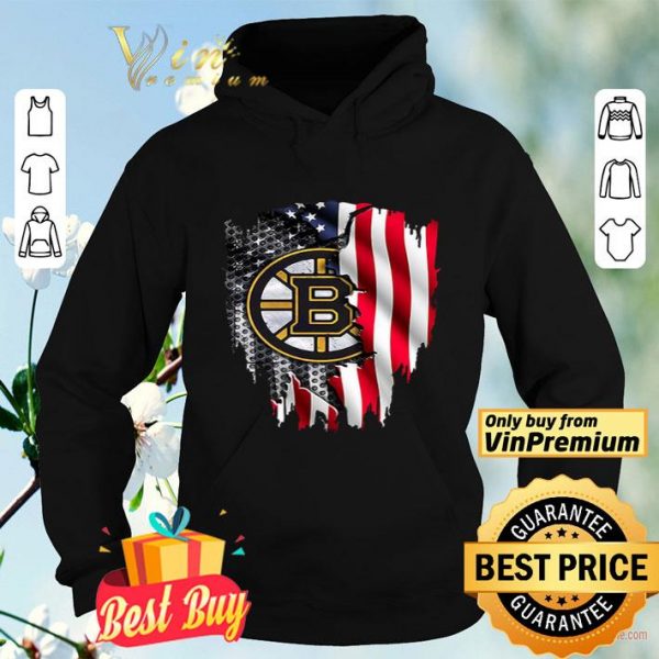 Boston Bruins American Flag shirt