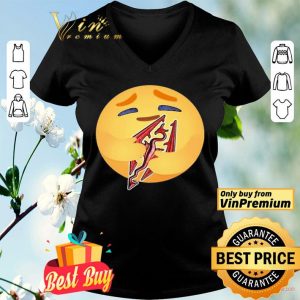 Facebook care emoji hug skyrim logo shirt