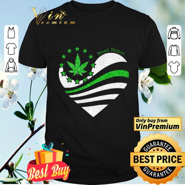 American Heart Independence Weed Nation shirt