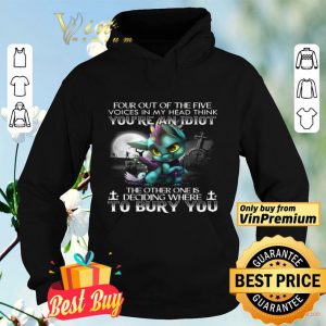Dragon Four Out Of The Five Voices In My Head Think You're An Idiot shirt