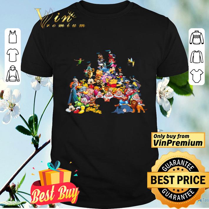 Disney Castle Characters shirt