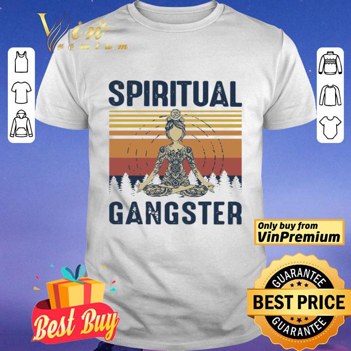 Yoga Spiritual Gangster Vintage shirt