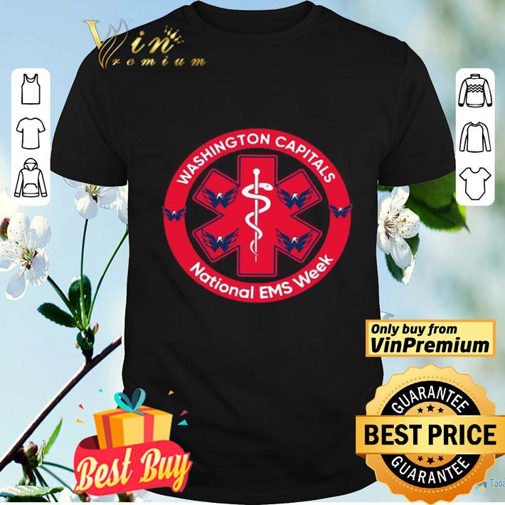 Washington Capitals National EMS Week shirt