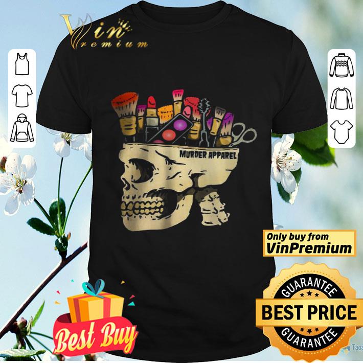 Makeup Addict Skull Gothic shirt