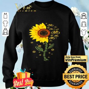 Cycling Sunflower You Are My Sunshine shirt