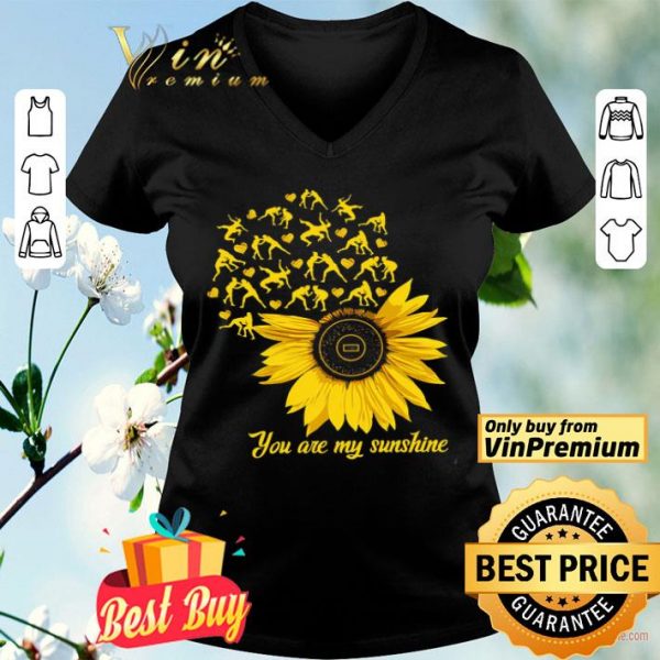 Wrestling Sunflower You Are My Sunshine shirt