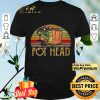 Flower boots pot head vintage shirt