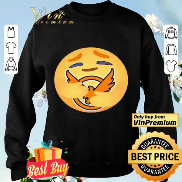 Facebook care emoji hug the division logo shirt