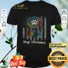 Dream Catcher Native Color Dog Groomer American Flag shirt