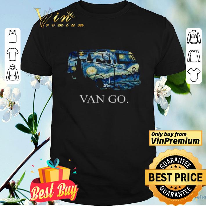 Van Go Starry Night Hippie car Van Gogh shirt