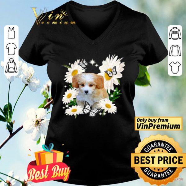 Shih-Poo Daisy flower Classic shirt