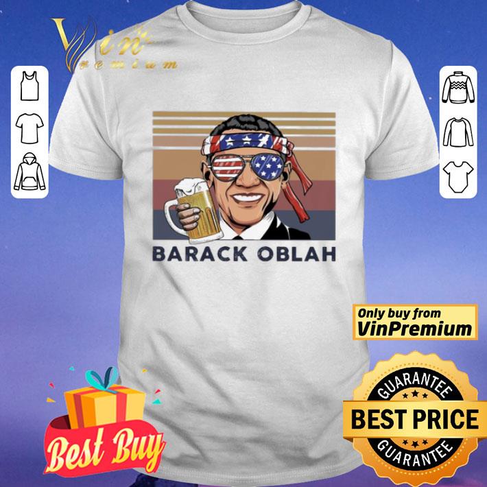 Barack Obama Drink Beer the 4th of July vintage shirt