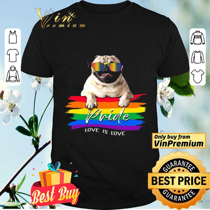 Lgbt Bulldog Pride Love Is Love shirt