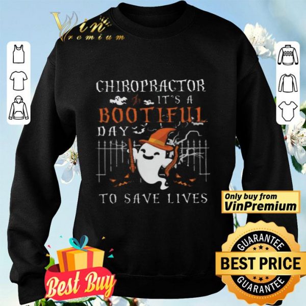 Chiropractor It’s A Bootiful Halloween shirt