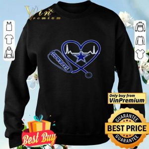 Dallas Cowboys nurse heartbeat shirt