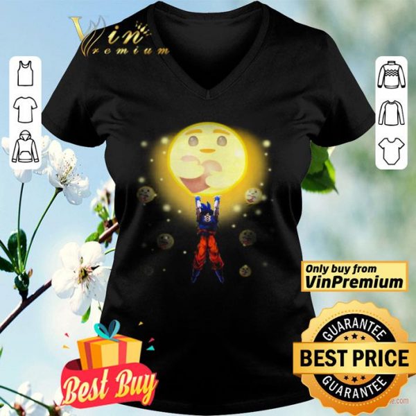 Son Goku care emoji shirt