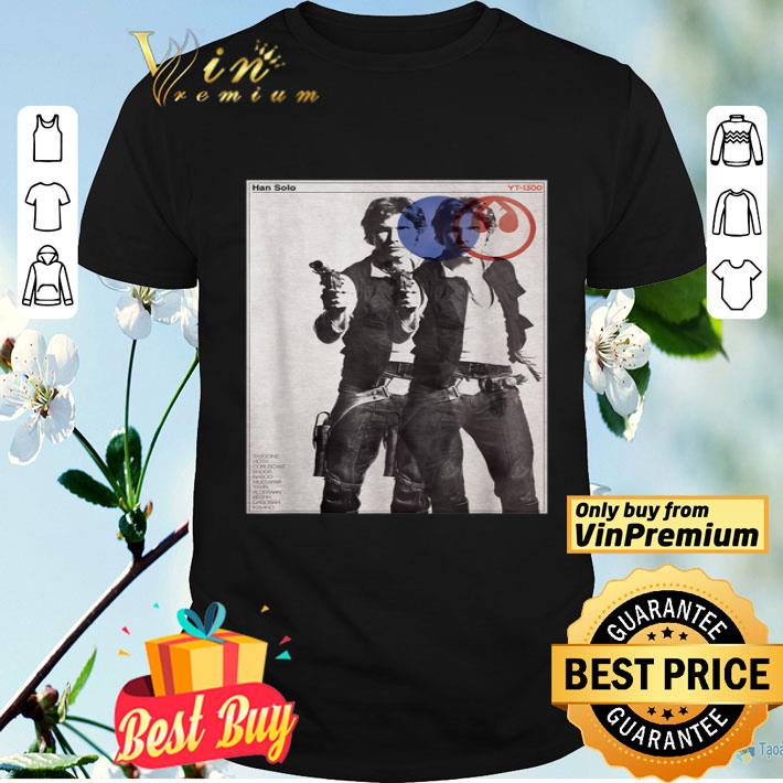 Star Wars Double Han Solo Poster shirt