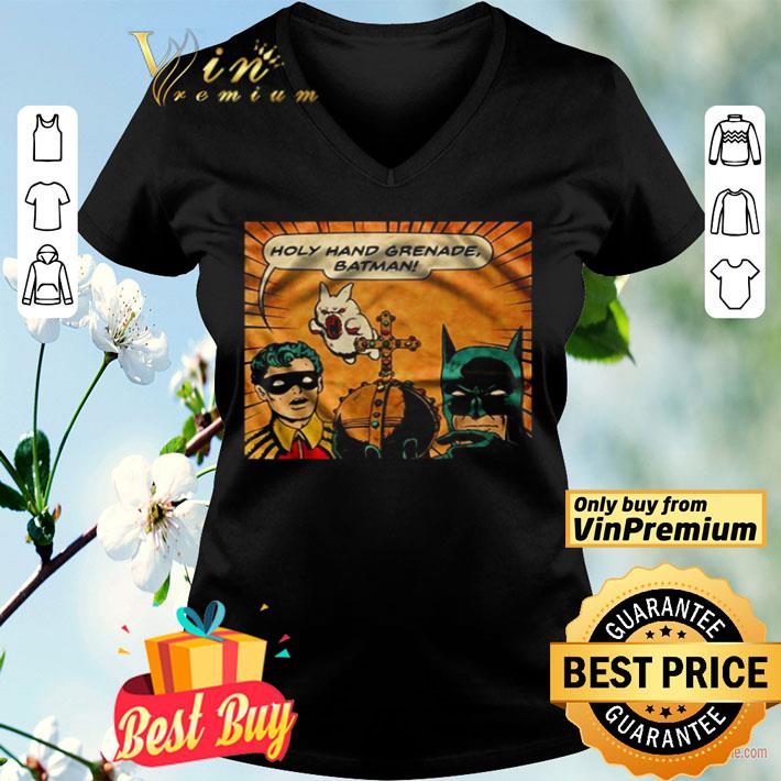 Holy hand grenade Batman poster shirt