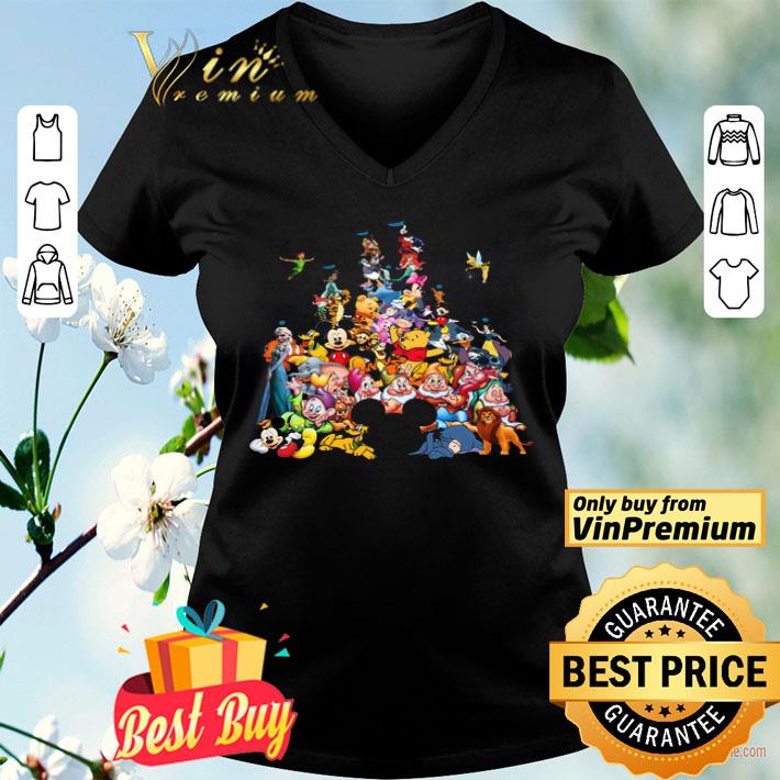 Disney Castle Characters shirt