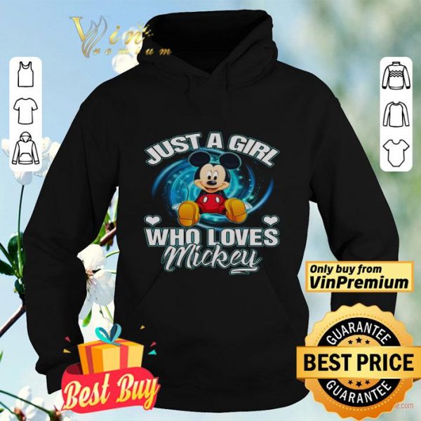Just A Girl Who Loves Mickey Mouse shirt