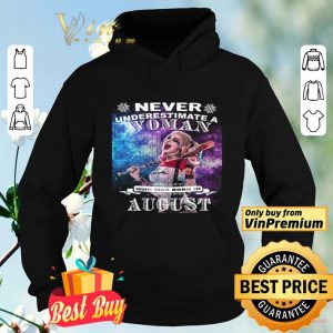 Never Underestimate Woman Who Was Born In August Harley Quinn shirt