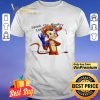 Spank the monkey lends a hand shirt