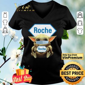 Baby Yoda Face Mask Hug Roche shirt