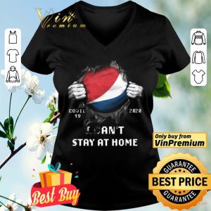 Pepsi Covid 19 2020 I Can't Stay At Home shirt