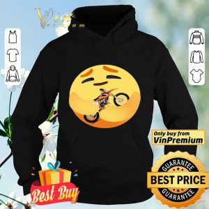 Facebook care emoji hug terrain motorcycle shirt