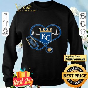 Nurse Kansas City Royals Heartbeat shirt