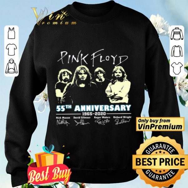 Pink Floyd 55th Anniversary 1965 2020 Signature shirt