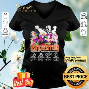 Led Zeppelin 52 Year 1968 2020 Signatures shirt