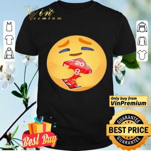 Facebook care emoji hug dnd dice game shirt
