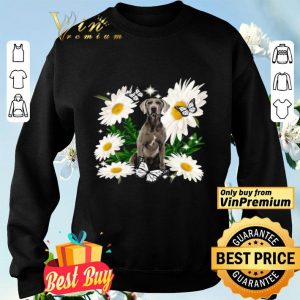 Weimaraner Daisy flower Classic shirt